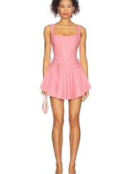 Nwot! More To Come Alanis Mini Dress In Pink